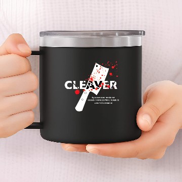 Discover The Sopranos presents Cleaver 14oz Stainless Steel Tumblers