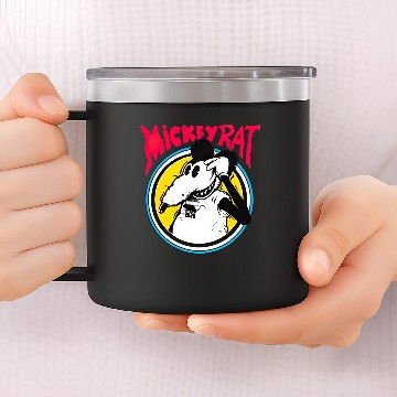 Discover Vintage Mickey Rat - Rat - 14oz Stainless Steel Tumblers