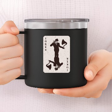 Discover Tom Waits Graphic 14oz Stainless Steel Tumblers