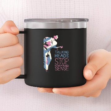 Discover Talking Heads 14oz Stainless Steel Tumblers