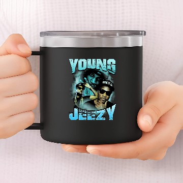 Discover Young Jeezy 90s 14oz Stainless Steel Tumblers