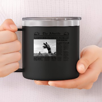 Discover Beetlejuice Headlines 14oz Stainless Steel Tumblers