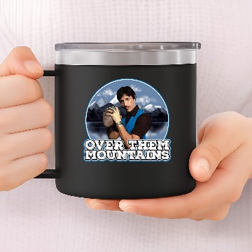 Discover Uncle Rico - Over Them Mountains - Napoleon Dynamite 14oz Stainless Steel Tumblers