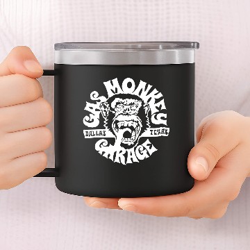 Discover Gas Monkey Garage 14oz Stainless Steel Tumblers