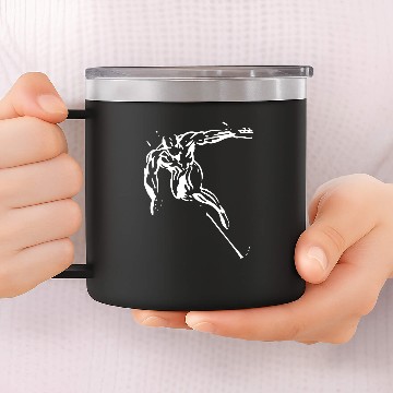Discover The Silver Surfer 14oz Stainless Steel Tumblers