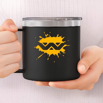 Discover Alien Weyland Yutani Corporation Splat 14oz Stainless Steel Tumblers