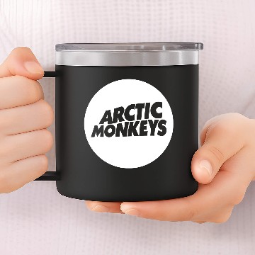 Discover ARCTIC MONKEYS CIRCLE 14oz Stainless Steel Tumblers