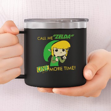 Discover Call Me Zelda One More Time 14oz Stainless Steel Tumblers