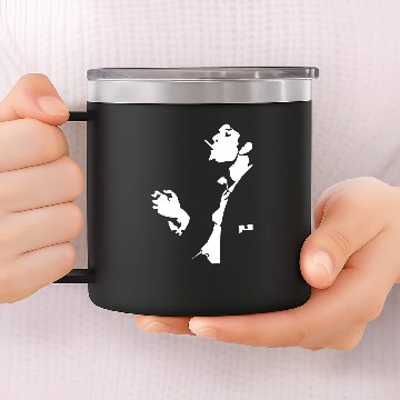 Discover TOM WAITS ROCK INDIE ROCK POP MUSIC 14oz Stainless Steel Tumblers