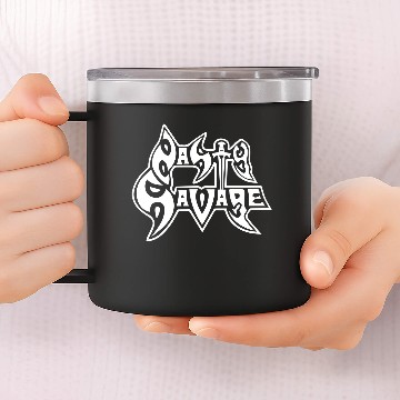 Discover Nasty Savage 85 Thrash Metal 14oz Stainless Steel Tumblers