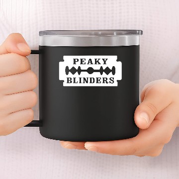 Discover Peaky Blinders Razor Blade Mens 14oz Stainless Steel Tumblers