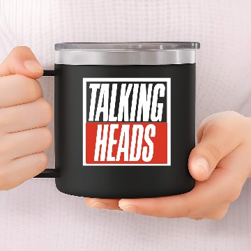 Discover Talking Heads 14oz Stainless Steel Tumblers