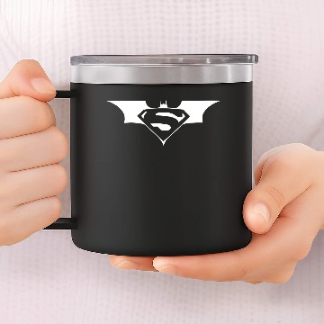 Discover SUPER MAN BATMAN BODYBUILDING GYM HARD WORKOUT Present Gift 14oz Stainless Steel Tumblers