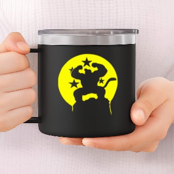 Discover Saiyajin Affe  Dragonball Z Fun 14oz Stainless Steel Tumblers