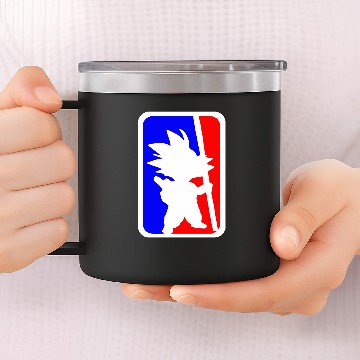 Discover Son Goku  Fun 14oz Stainless Steel Tumblers