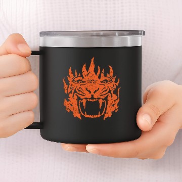 Discover Burning Tyger 14oz Stainless Steel Tumblers