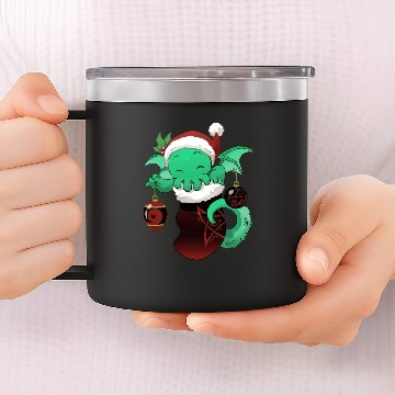 Discover Cthulhu Stocking Stuffer 14oz Stainless Steel Tumblers