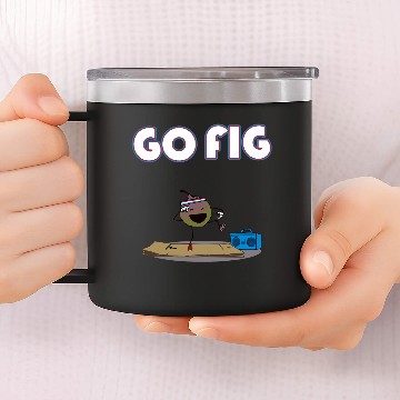 Discover Go Fig 14oz Stainless Steel Tumblers