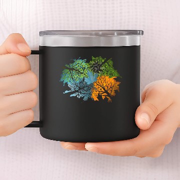 Discover Four Seasons In One Day 14oz Stainless Steel Tumblers