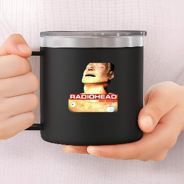 Discover Radiohead The bends Unisex 14oz Stainless Steel Tumblers