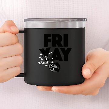Discover Friyay! 14oz Stainless Steel Tumblers