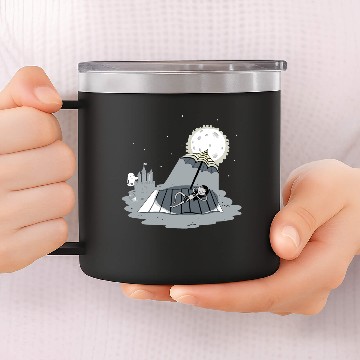 Discover Moonbathing 14oz Stainless Steel Tumblers