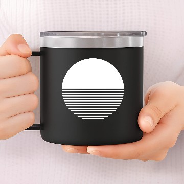 Discover Moon Shine 14oz Stainless Steel Tumblers