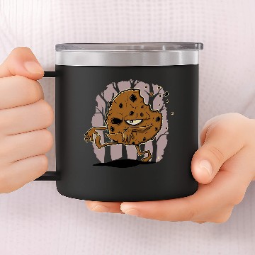Discover THE WALKING COOKIE 14oz Stainless Steel Tumblers