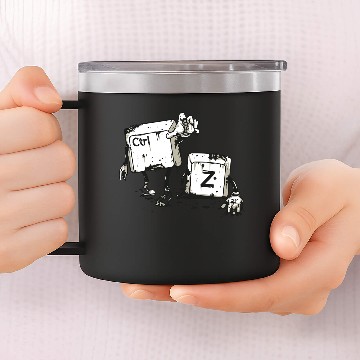 Discover Walking Undodead 14oz Stainless Steel Tumblers