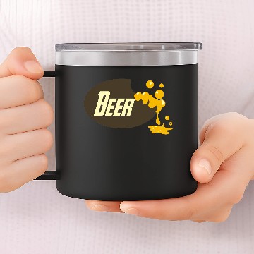 Discover logo bière 14oz Stainless Steel Tumblers