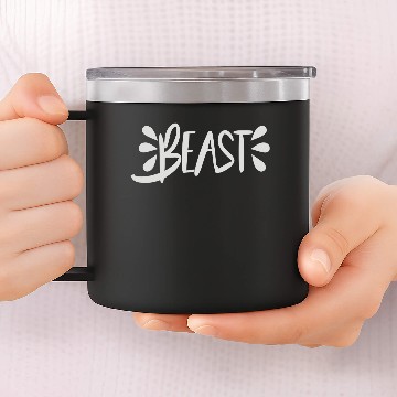 Discover Beast (2) 14oz Stainless Steel Tumblers