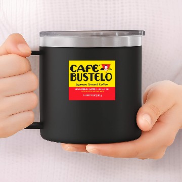 Discover Cafe bustelo - Coffee - 14oz Stainless Steel Tumblers