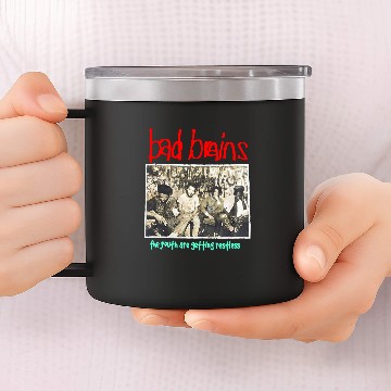 Discover Bad Brains Tour 1990 14oz Stainless Steel Tumblers