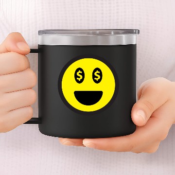 Discover smiley face 14oz Stainless Steel Tumblers