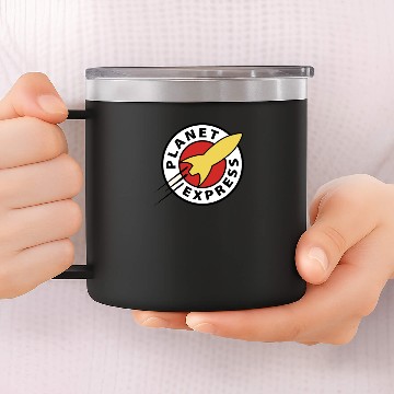 Discover Futurama Planet Express 14oz Stainless Steel Tumblers