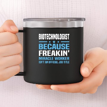 Discover Biotechnologist 14oz Stainless Steel Tumblers