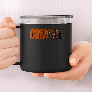 Discover be creative 14oz Stainless Steel Tumblers