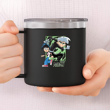 Discover Danny Phantom With Both Da 14oz Stainless Steel Tumblers
