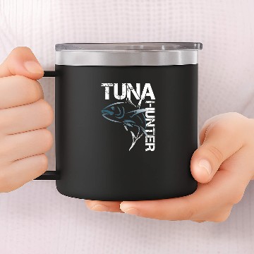 Discover Tuna Hunter - Tuna 14oz Stainless Steel Tumblers