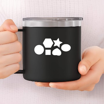 Discover Shapes 14oz Stainless Steel Tumblers