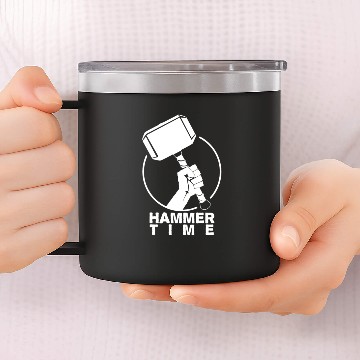Discover Thor Hammer Time 14oz Stainless Steel Tumblers
