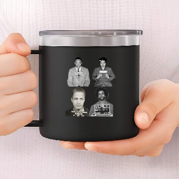 Discover civil unrest - Malcolm X - 14oz Stainless Steel Tumblers