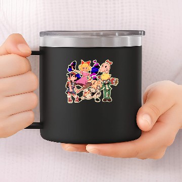 Discover Earthbound Clear 14oz Stainless Steel Tumblers