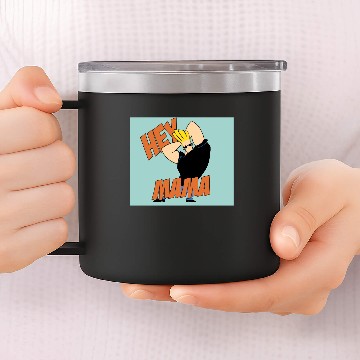 Discover Johnny Bravo Hey Mama 14oz Stainless Steel Tumblers