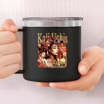 Discover Kali Uchis Merch 14oz Stainless Steel Tumblers