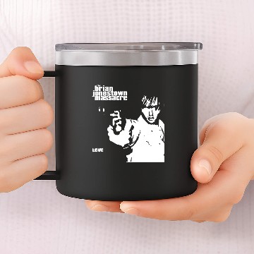 Discover Blcak The Brian Jonestown Massacre 14oz Stainless Steel Tumblers