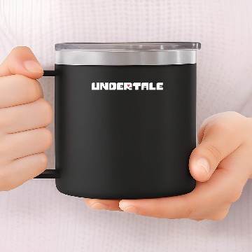 Discover Undertale Logo 14oz Stainless Steel Tumblers