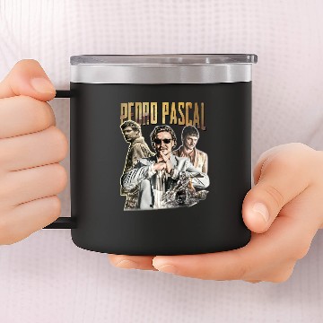 Discover Pedro Pascal 14oz Stainless Steel Tumblers, Pedro Pascal 14oz Stainless Steel Tumblers