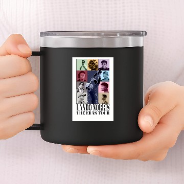 Discover Lando Norris Eras Tour 1441 14oz Stainless Steel Tumblers