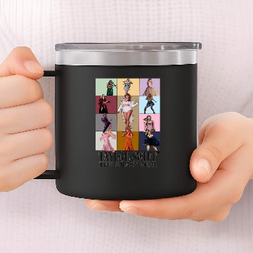 Discover Eras Tour Poster Zip 14oz Stainless Steel Tumblers